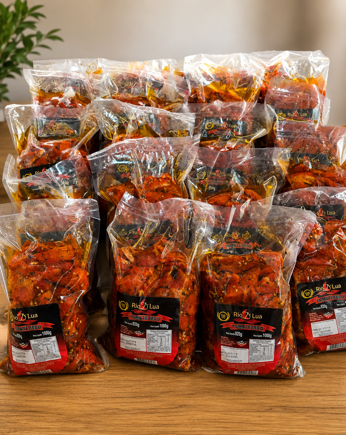 Pacotes de tomate seco Rio D'Lua